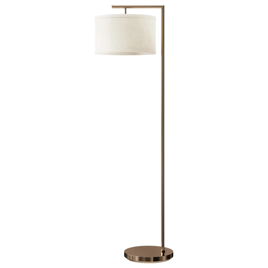 Modern Minimalist Floor Lamp Gold - Image 2