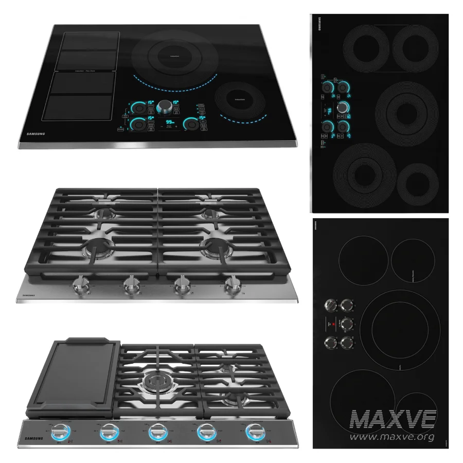 Samsung Kitchen Appliances Set 04-Cooktops - Image 1