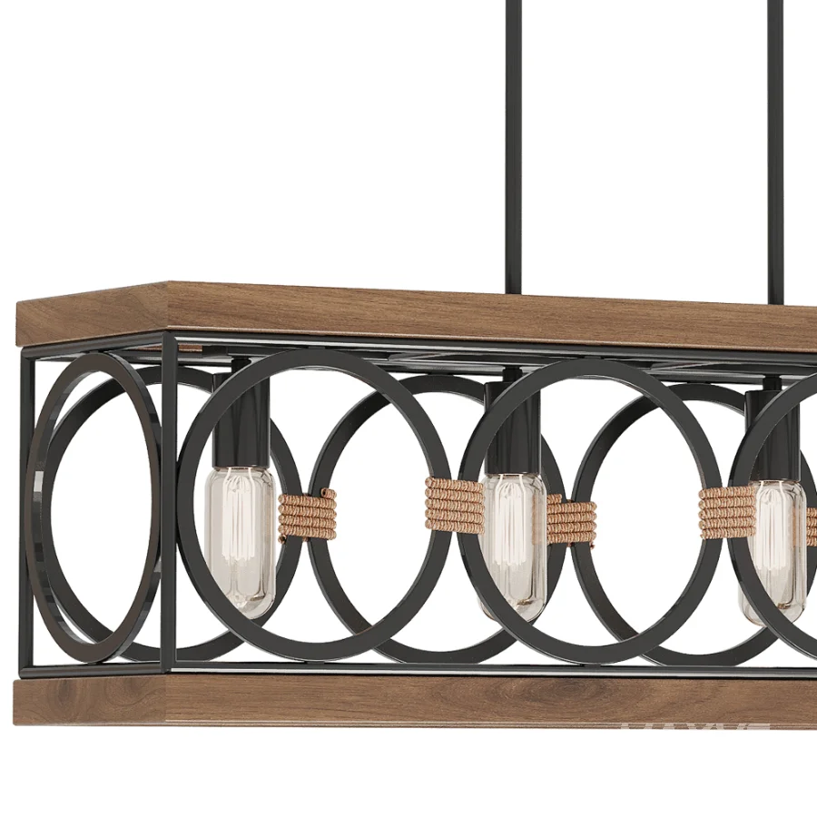 Rectangular Hanging Light - Image 4