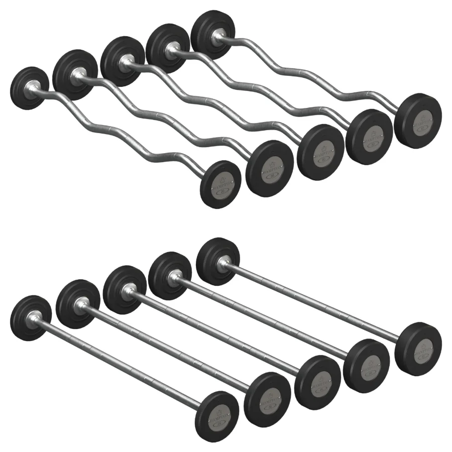 Fixed Barbell Pro Style Urethane PACK - Image 5