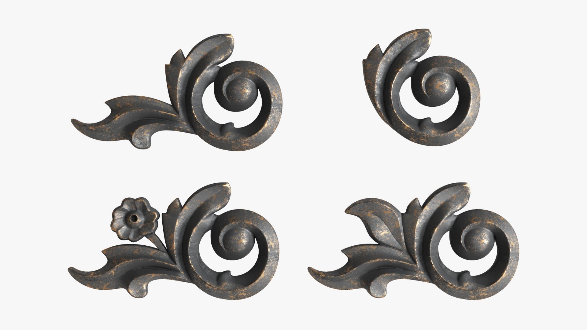 Appliques 01 P1 - 3D Thumbnail