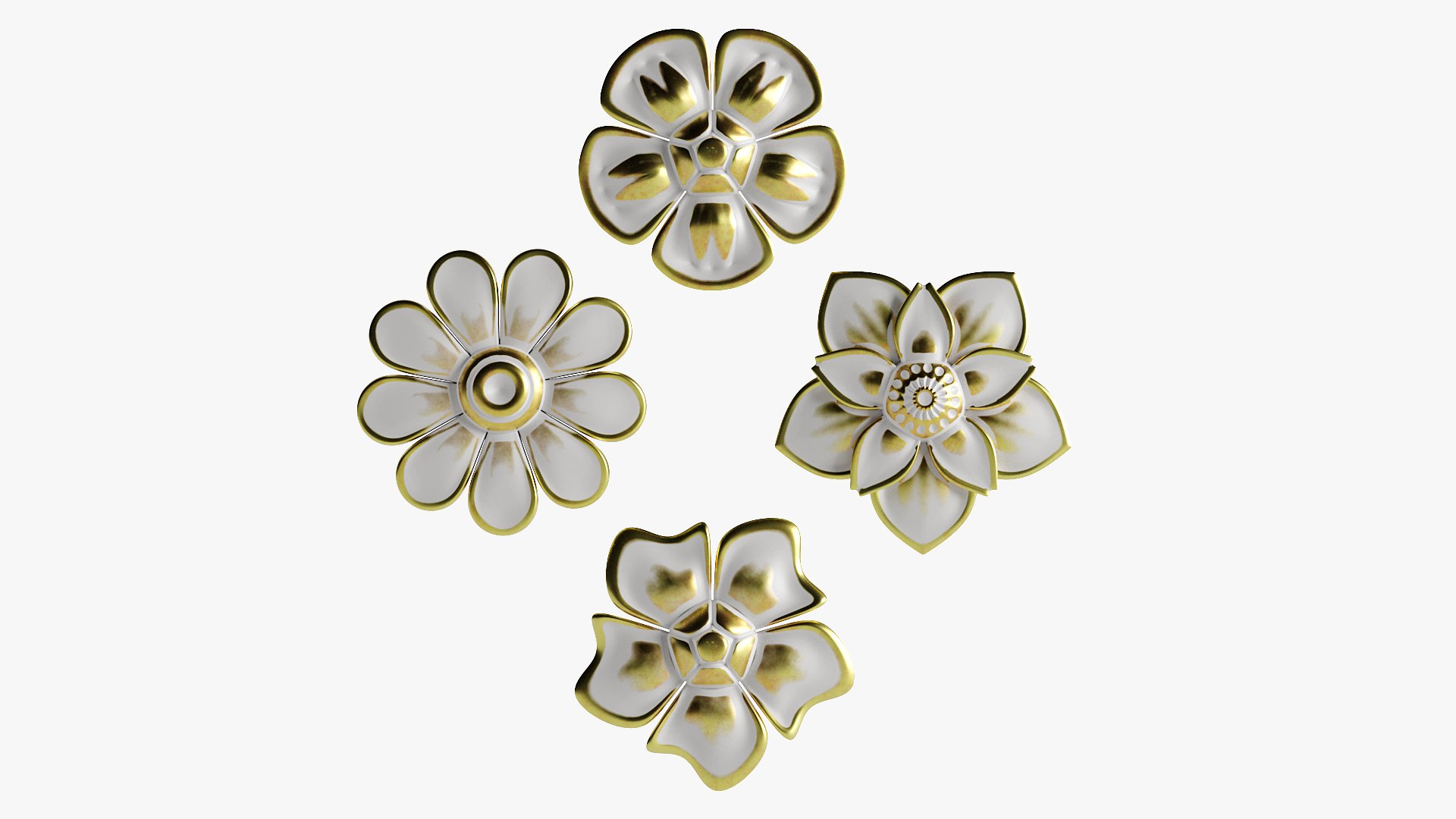 Flower 01 - 3D Thumbnail