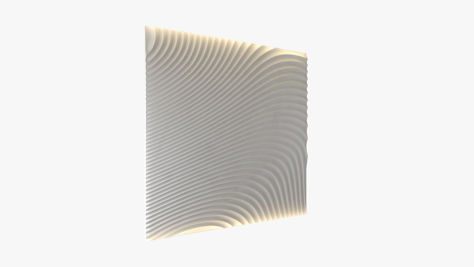 wave wall 12 - 3D Thumbnail