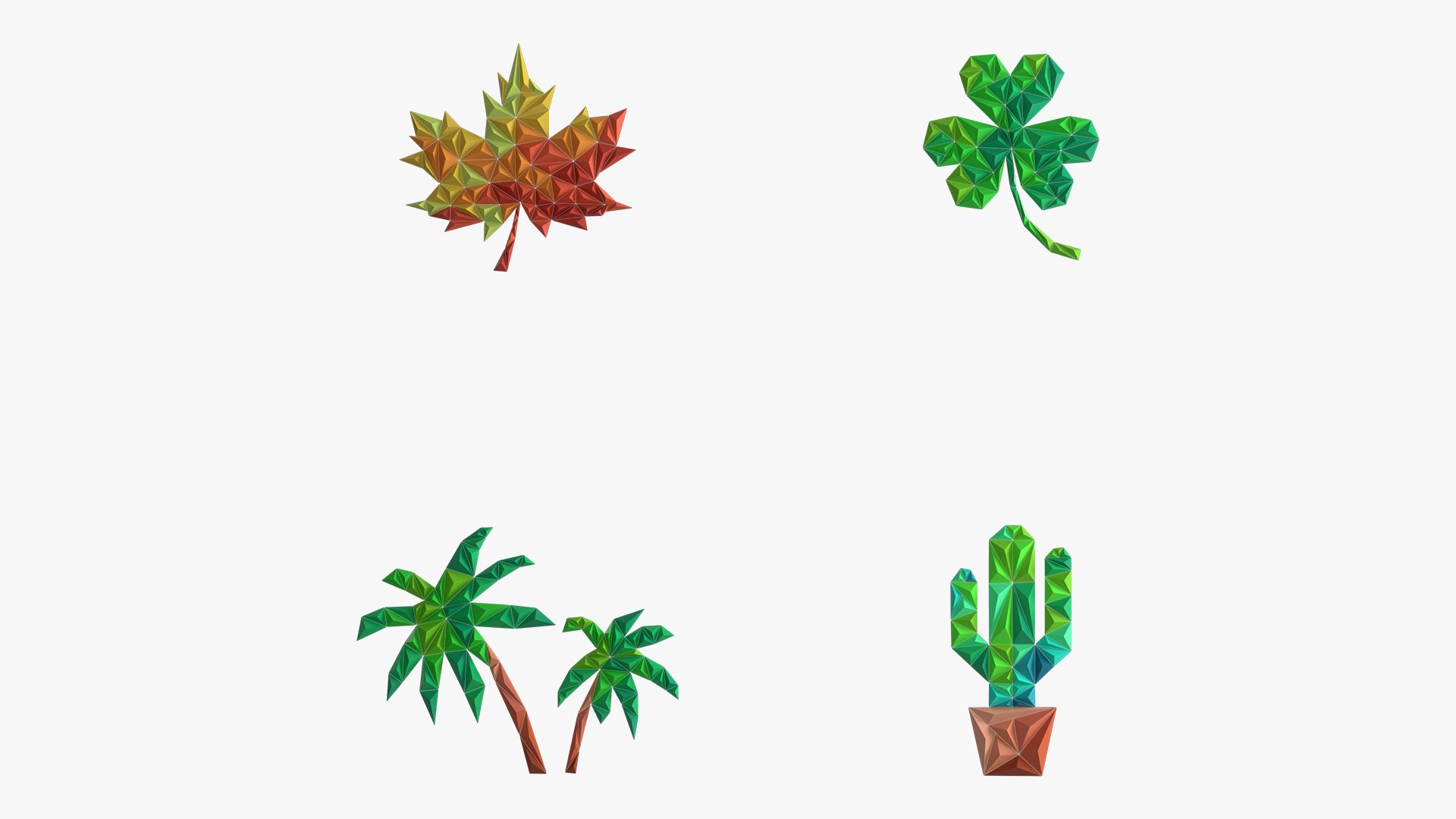 Paper art work 10 PBR - 3D Thumbnail