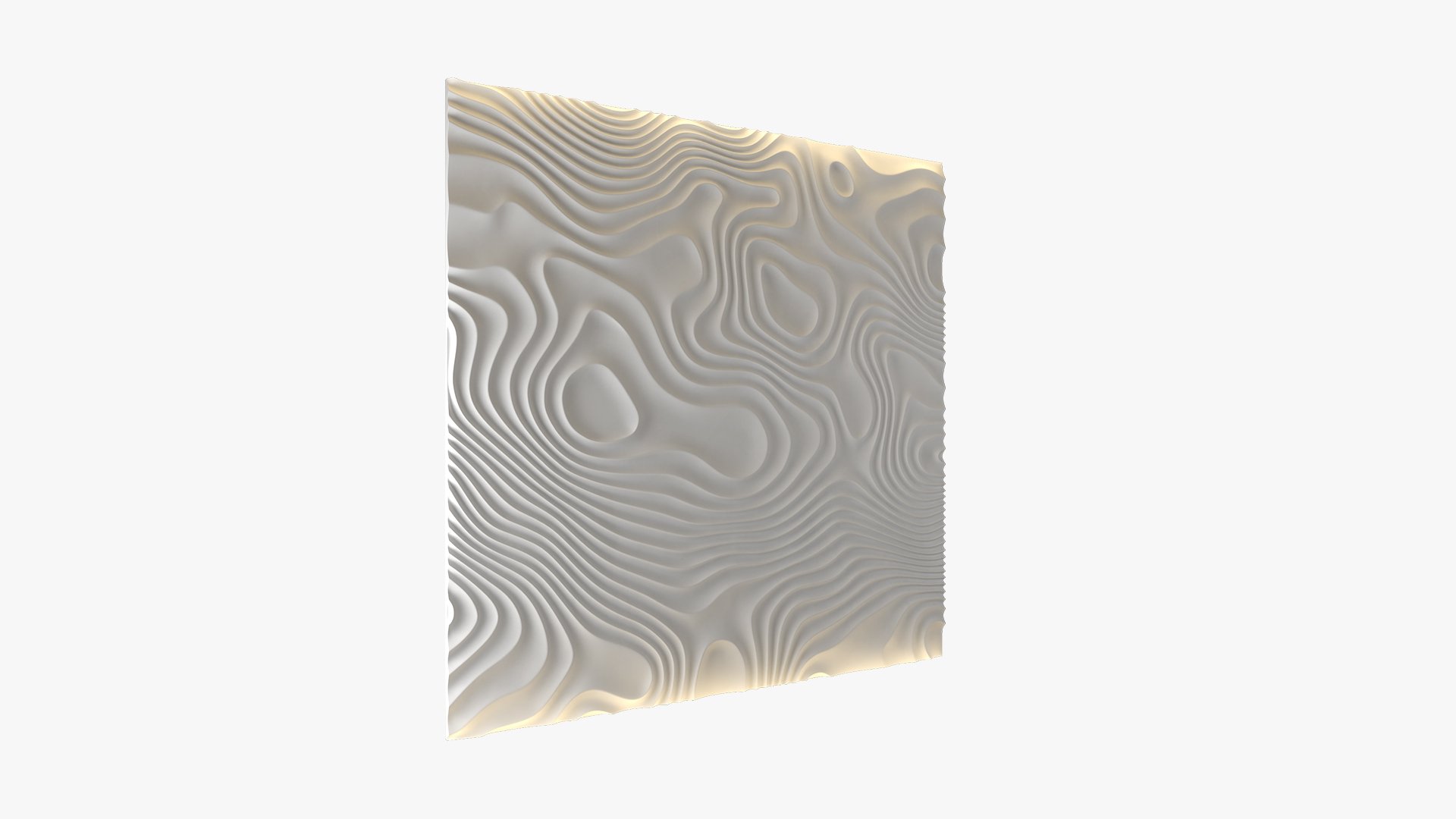 wave wall 20 - 3D Thumbnail