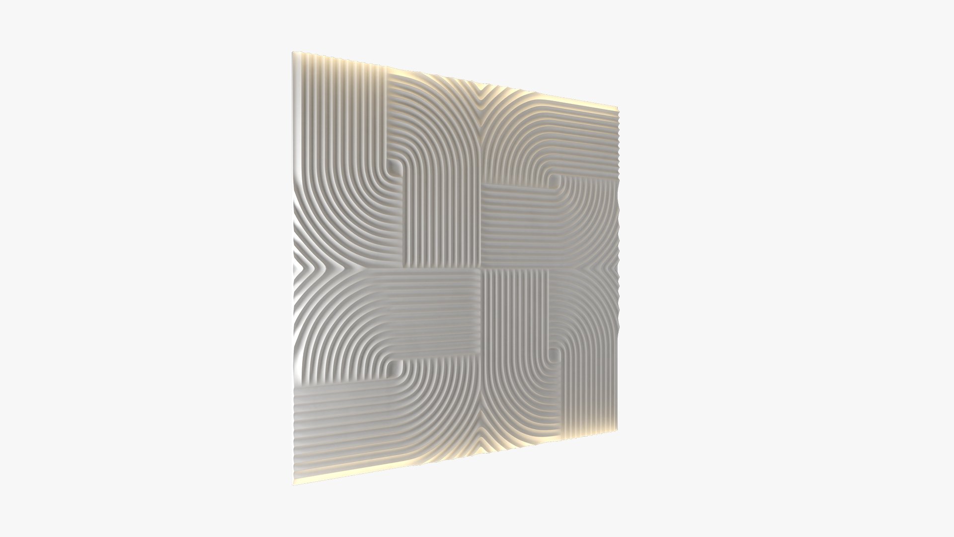 wave wall 18 - 3D Thumbnail