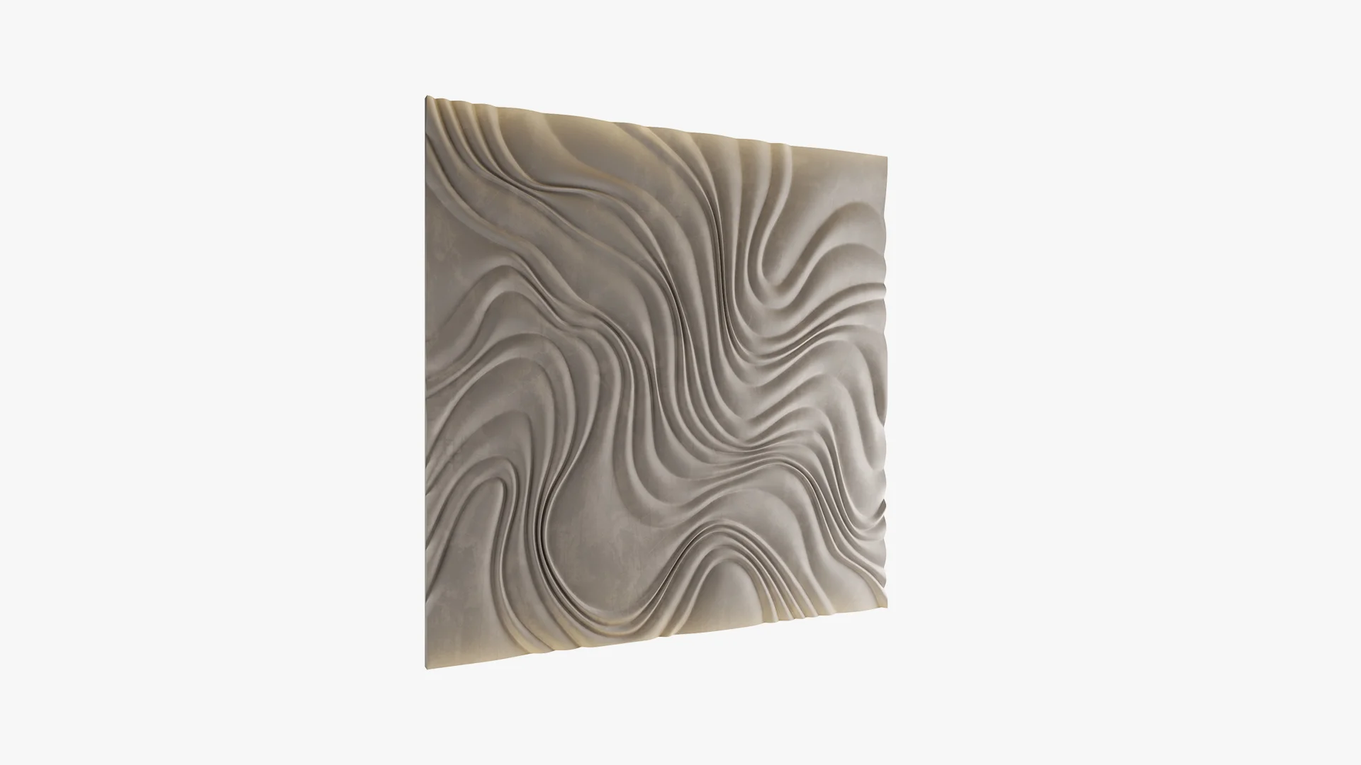 wave wall 38 - 3D Thumbnail