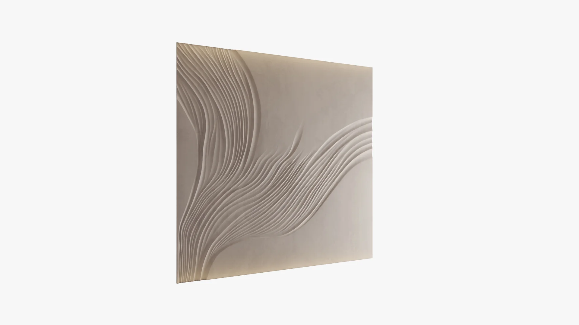 wave wall 48 - 3D Thumbnail