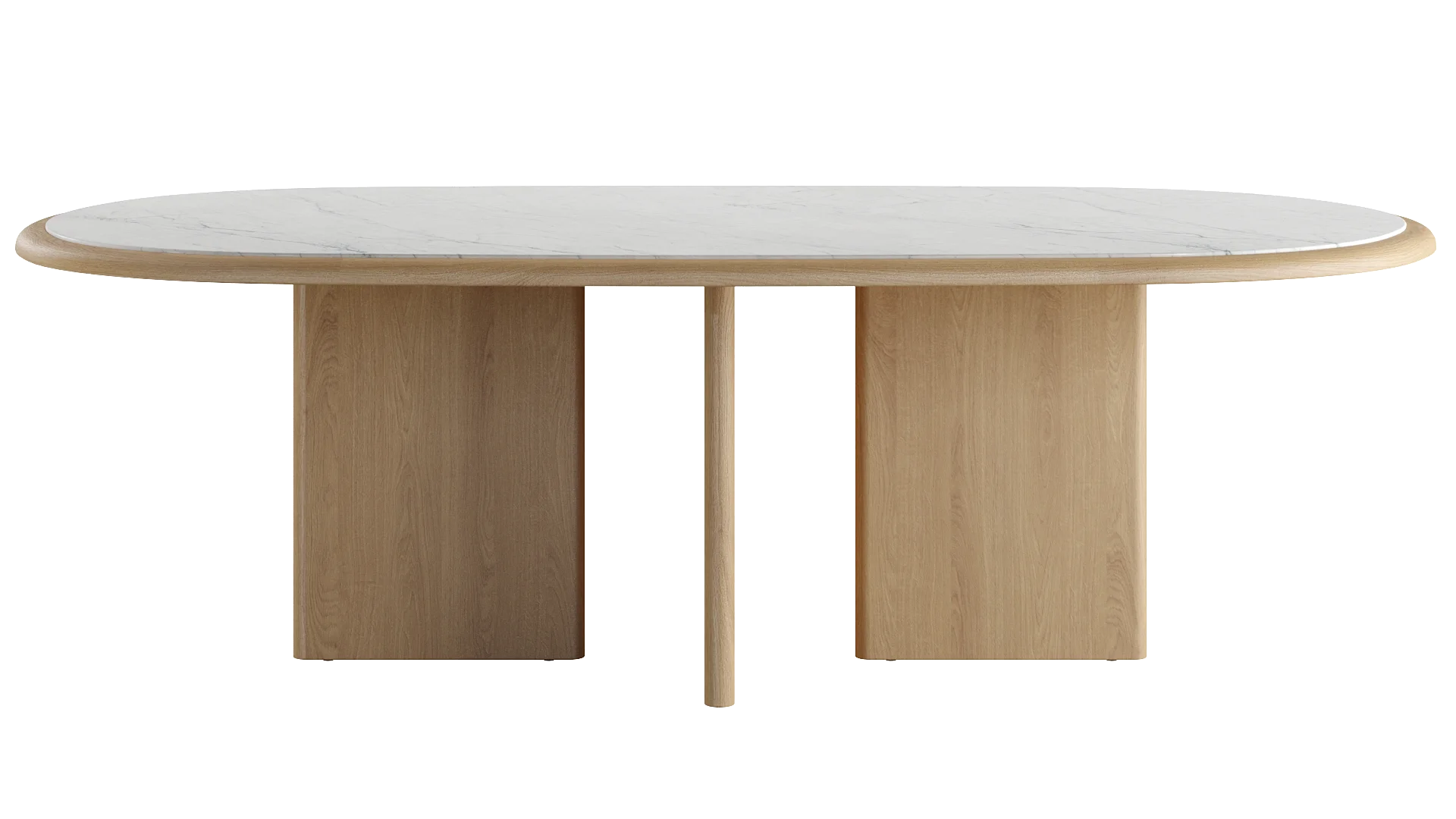 SUISEKI Oval Table by Riva1920 - 3D Thumbnail