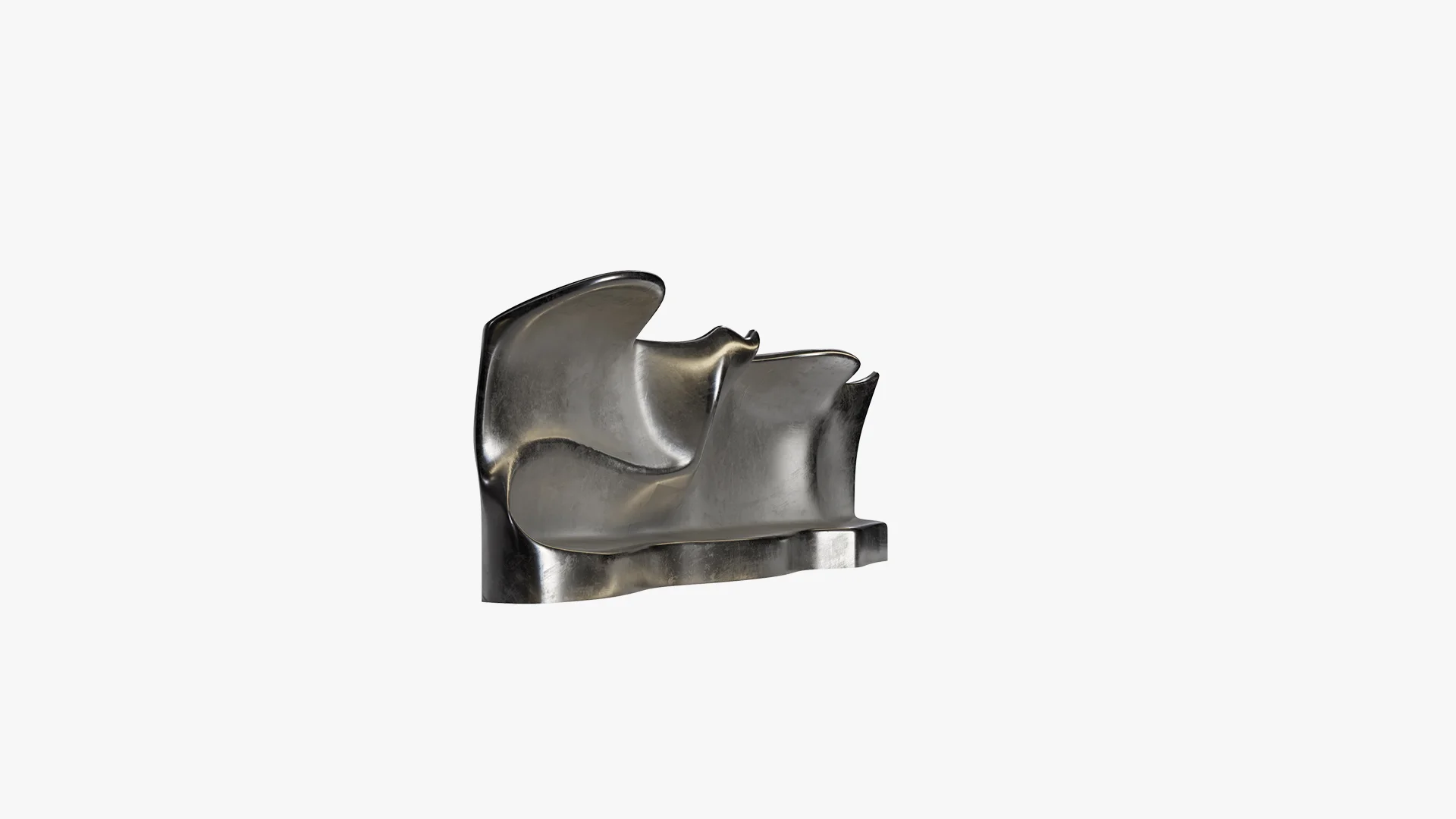 wall bench 01 - 3D Thumbnail